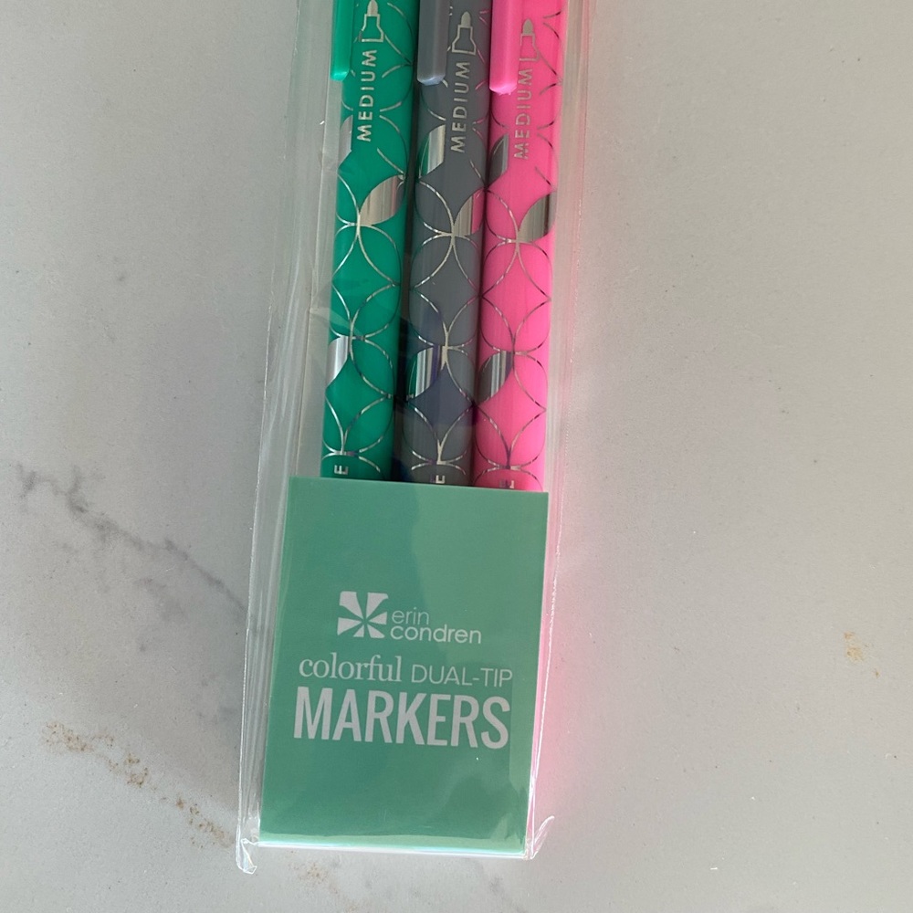 Erin Condren Dual Tip Markers NEW